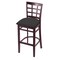 Holland Bar Stool Co 30" Bar Stool, Dark Cherry Finish, Canter Iron Seat 313030DC008 - alternate 1